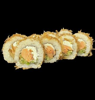 Рол Боніто зі смаженим лососем (240г)