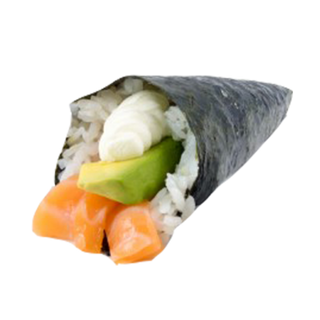 62 - Temaki de salmón y aguacate