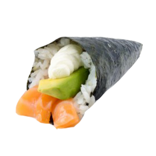 62 - Temaki de salmón y aguacate