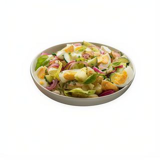 Amanida de patatas i tonyina