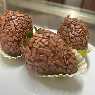Coxinha de morango 