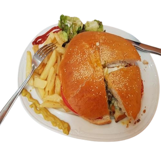 hamburguesa capote xl