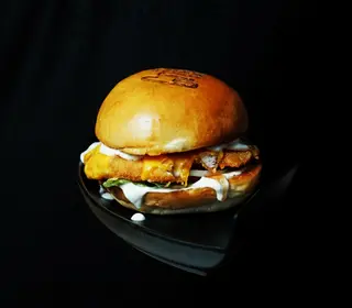 Flaky Chicken Burger
