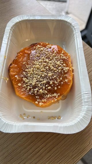 Печена тиква с мед и орехи 0,250г