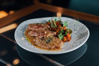 Saltimbocca i caponata