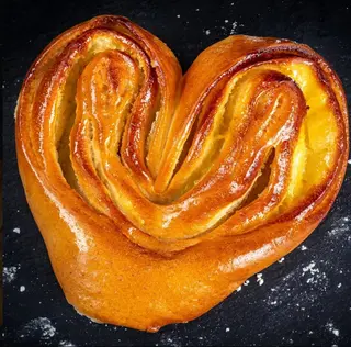 Palmier cu umplutura vanilie