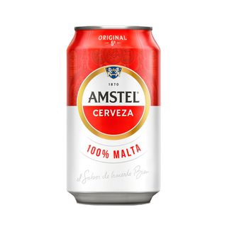 Cerveza Amstel (330 ml.)