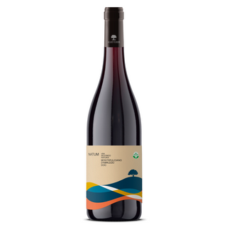 Vino tinto MONTE PULCIANO D’ABRUZZO DOC NATUM BIO VEGAN “AGRIVERDE” 