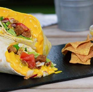 Quesarito Carnitas Vegano