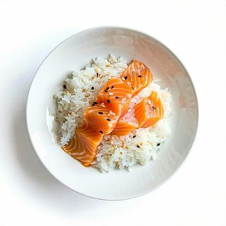 Chirashi salmone
