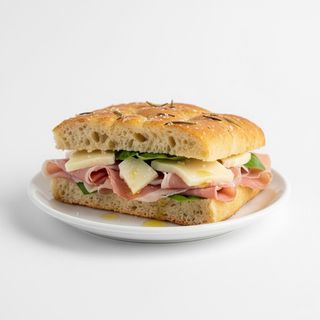 Focaccia cotto