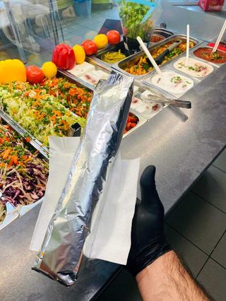 Dürüm Kebap z serem / tortilla