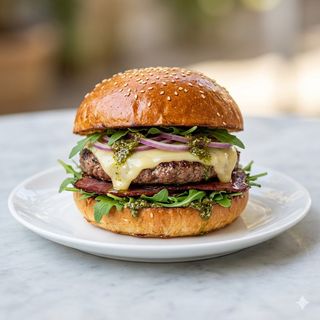 Hamburguesa Don Jamón (Halal)