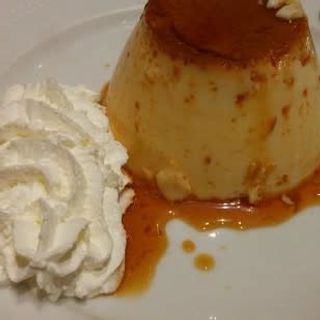 Flan Casero Con Nata