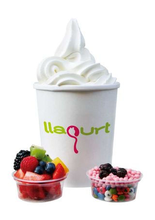Yogur  XXL  (960 ml.) con Toppings