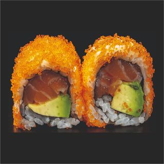 218 uramaki salmon tobiko 8 und