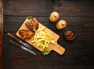 1/2 Sweet Chilli Garlic with Chipo