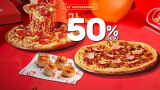 2 Pizzas Médias + 4 Pizzolinos