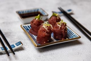 Gunkans de Atum 4 Peças