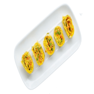 Egg Omelette Roll