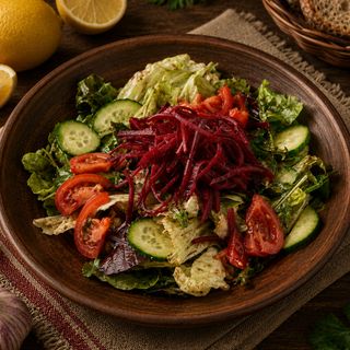 Salată de Casă cu Sfeclă Marinată