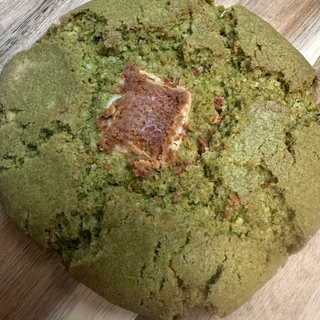 Matcha & white choco cookie