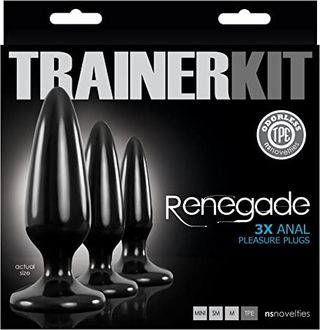 Renegade pleasure plug 3 pc trainer kit
