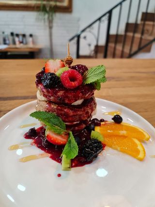 Tortitas De Avena + Frutos Del Bosque