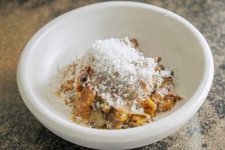 Setas a la Carbonara