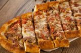 Pide with Cheese and Meat