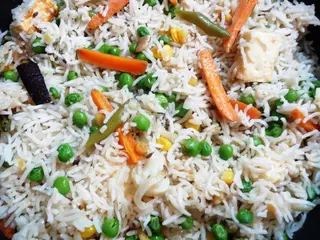 ბოსტნეულის პულაო - Vegetable Pulao