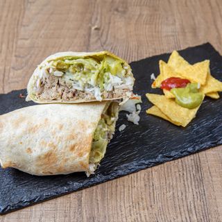 Burritos pulled pork