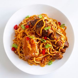 Spicy Noodles & Chicken