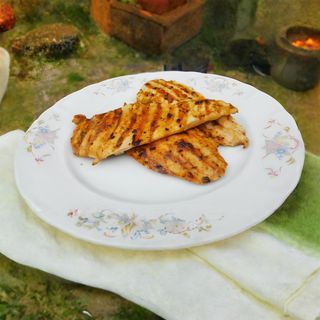 Piept de pui la gratar