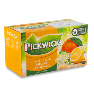 Чай фруктово-трав'яний Pickwick цитрус-бузина (20*2г)