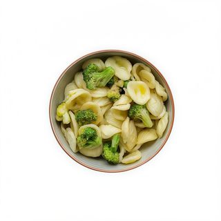 Orecchiette con salsicha e broccoli
