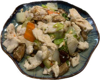 Pollo Con Verduras Variadas什锦鸡