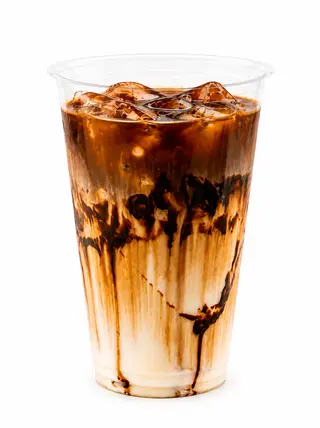 Caffè al latte di cocco