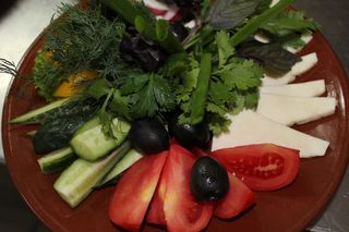 Закуска "Бабушкина грядка"