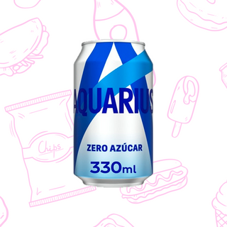 Aquarius Zero Limón Lata