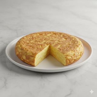 Tortilla entera sin cebolla