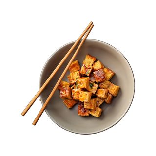 Tofu en salsa negra