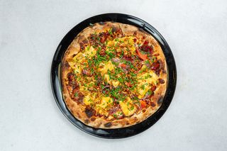 Pizza beef bbq