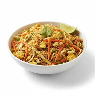 Kottu Indiappam spezzato con uova