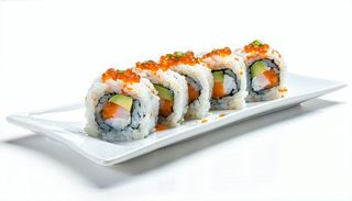 3. Uramaki salmone con avocado