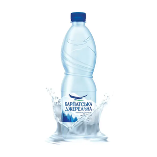 Вода Карпатська Джерельна Сильногазована (500мл)
