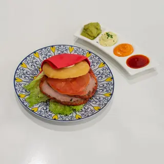 Arepa de lomo