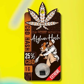 Hašiš Afghan 25% CBD 1g 