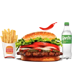 Menú Spicy Whopper® Grande