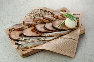 Рыбное плато на 2 персоны (705 гр)